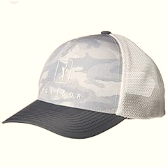 PGA Tour Other - PGA TOUR Men's Standard Camo Trucker Cap